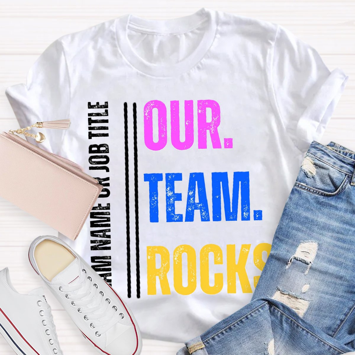 Personalized Team Name Coworker Teammate T Shirt