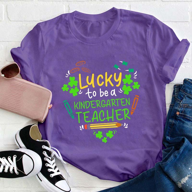 Personalized Lucky To Be A  Teacher T-Shirt