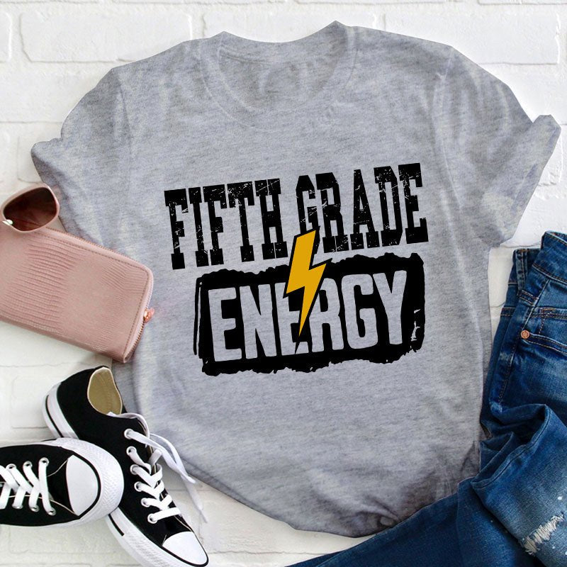 Personalized Energy Teacher T-Shirt