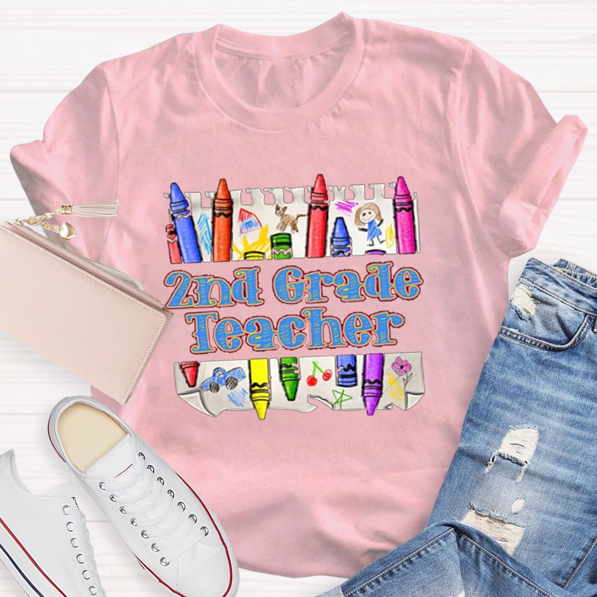 Personalized Grade Teacher Shirt