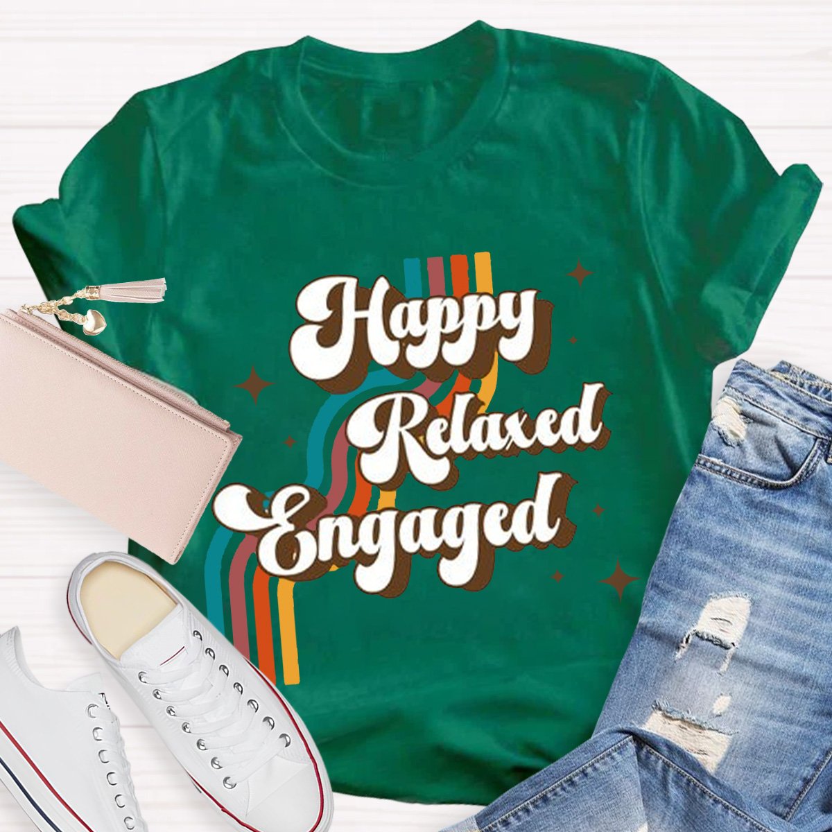 Happy Relaxed Teacher Shirt