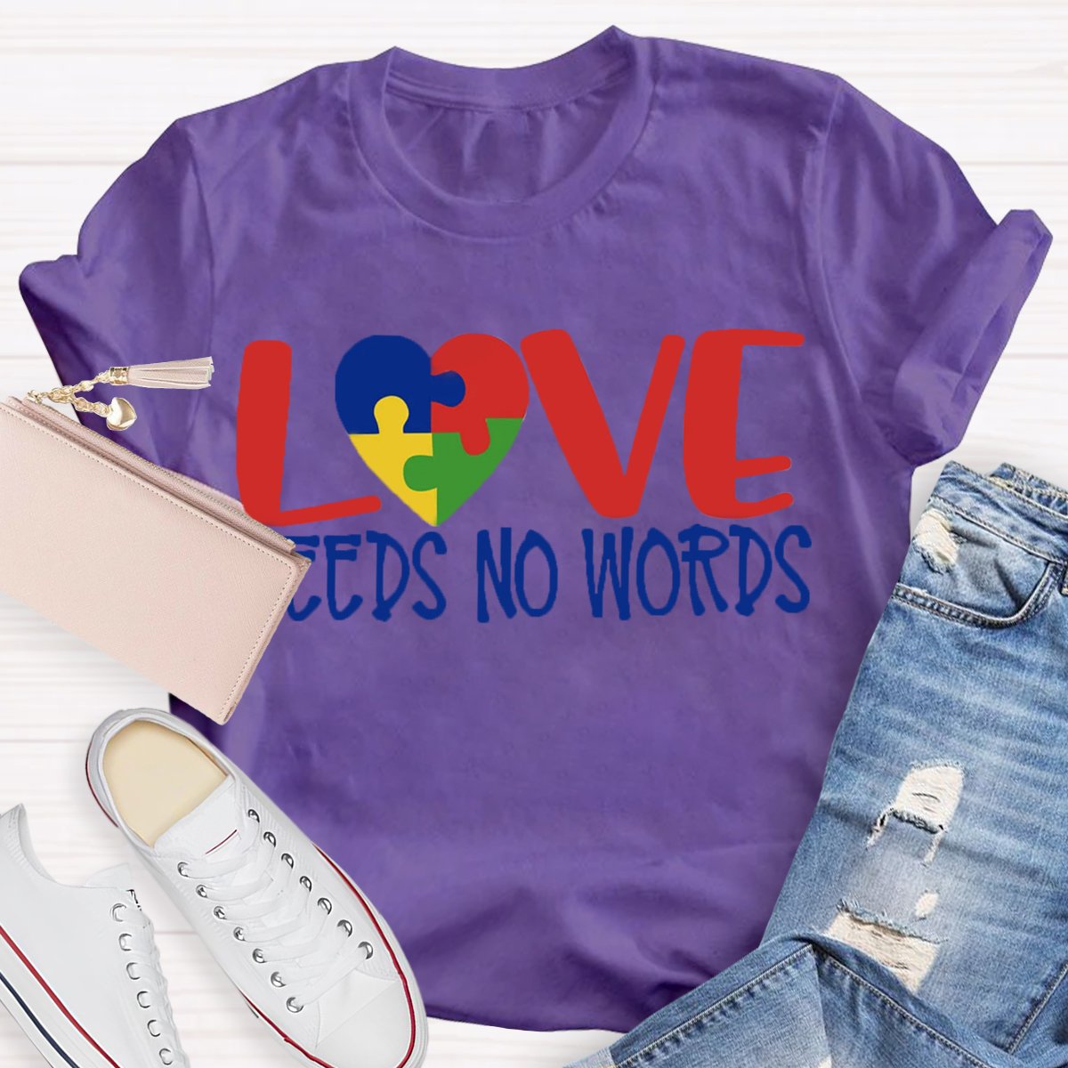 Love Needs No Words T-Shirt