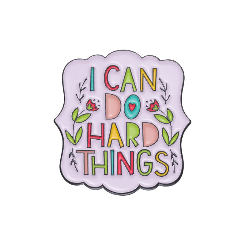 I Can Do Hard Things Pin