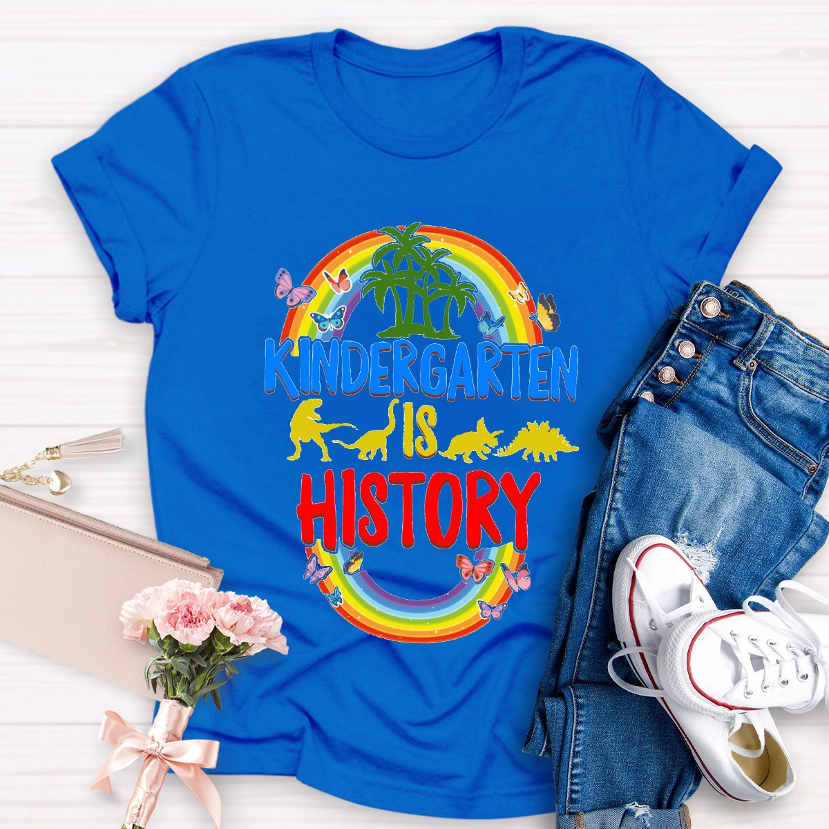 Kindergarten Is Histroy Teacher Shirt