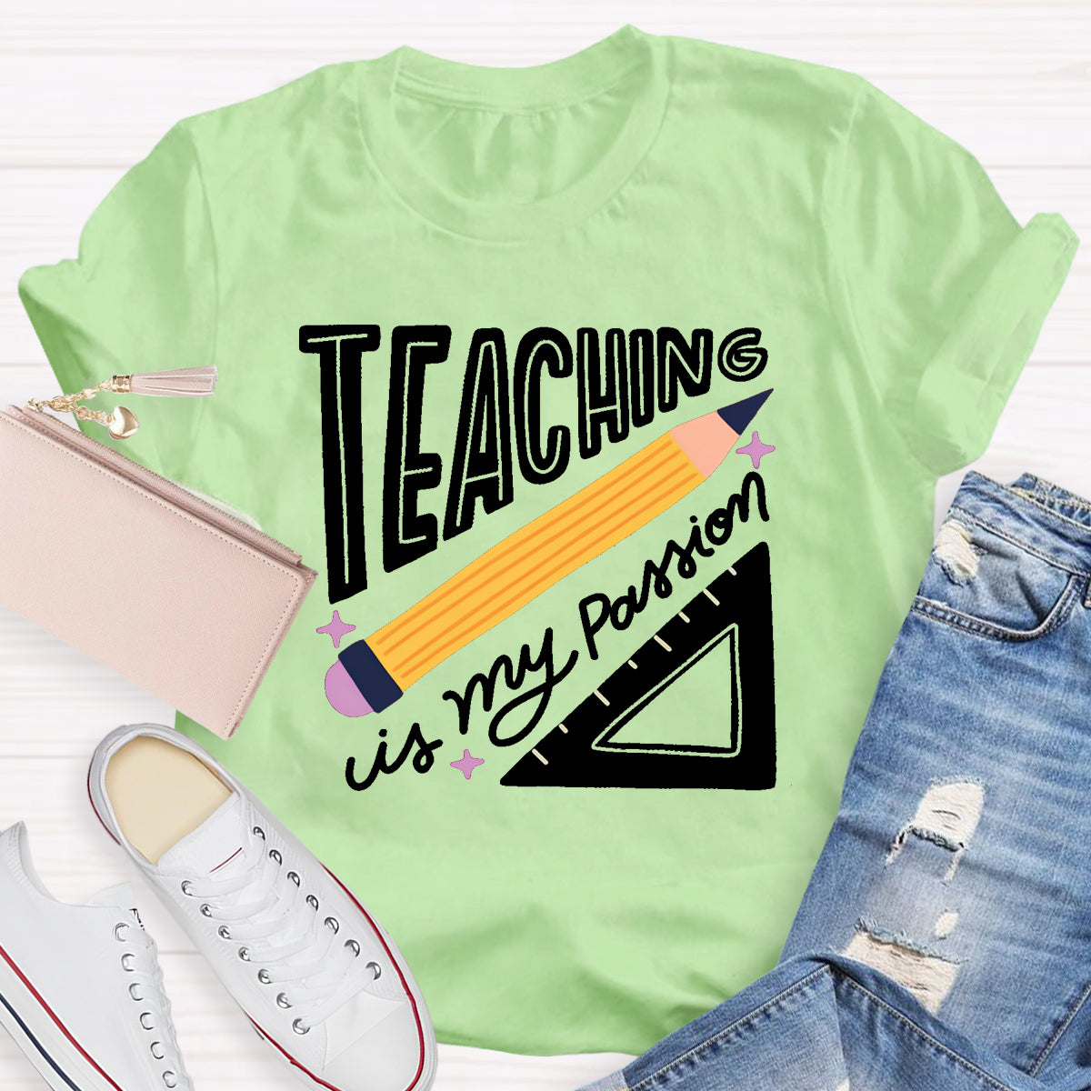 Teaching is My Passion Teacher T-Shirt