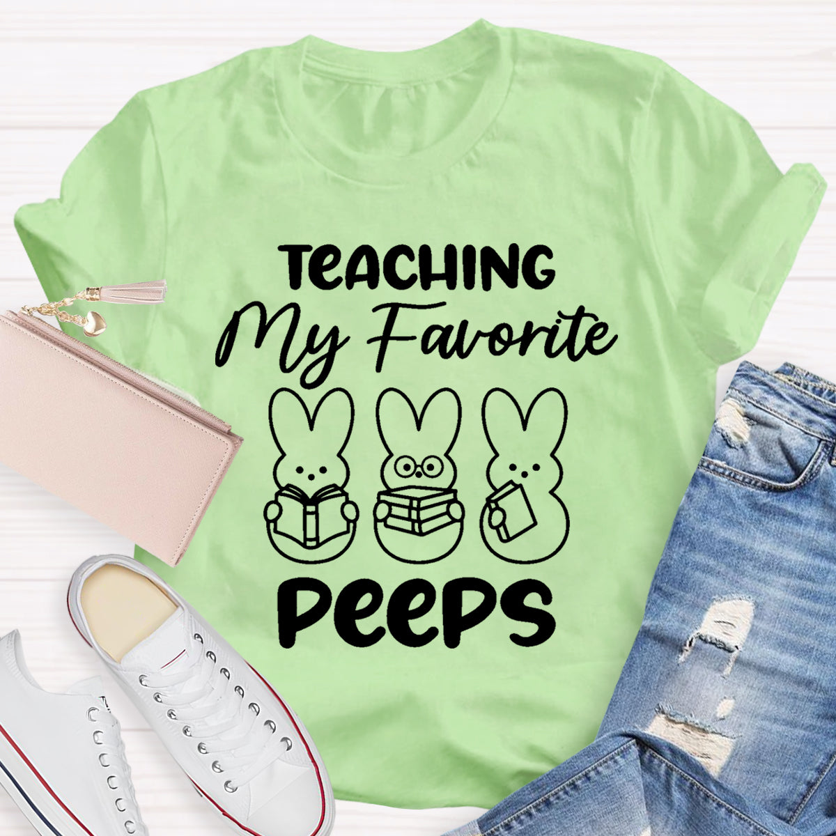 Teaching My Favorite Peeps Teacher T-Shirt