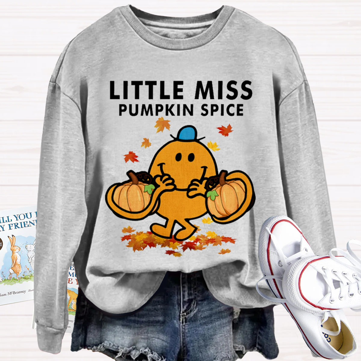 Little Miss Pumpkin Spice  Sweatshirt