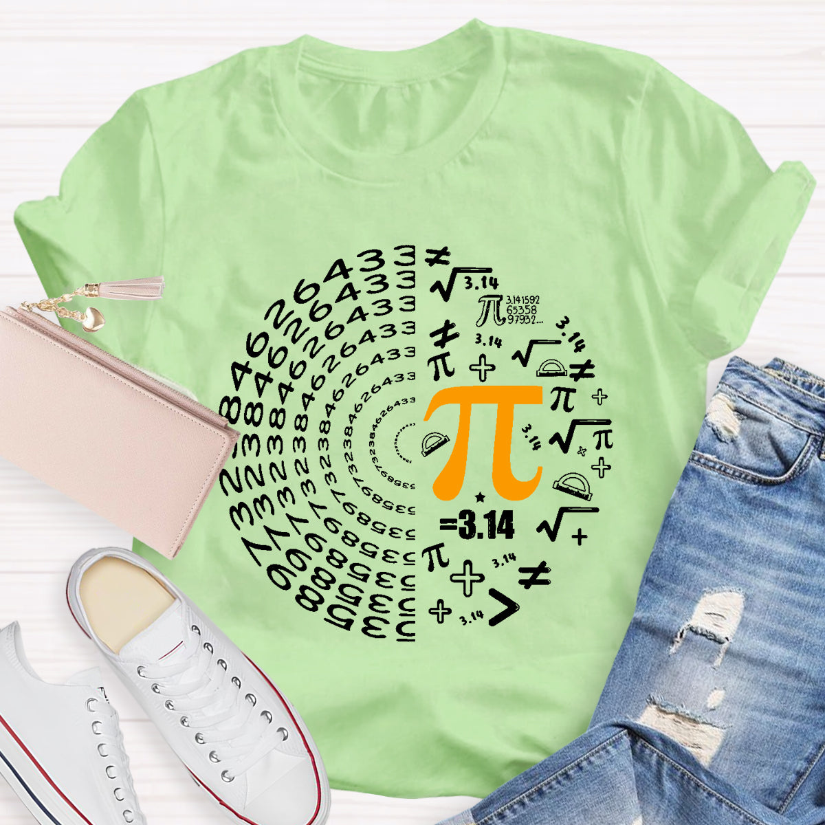 Funny Pi Day Math Teacher T-Shirt