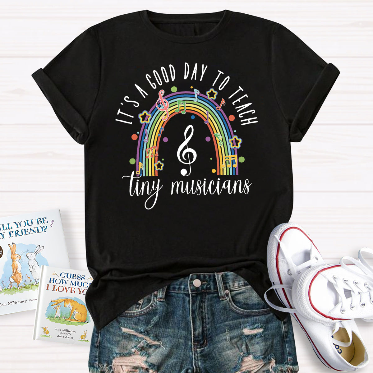 It'S A Good Day To Teach Tiny Musician Music Teacher T-Shirt