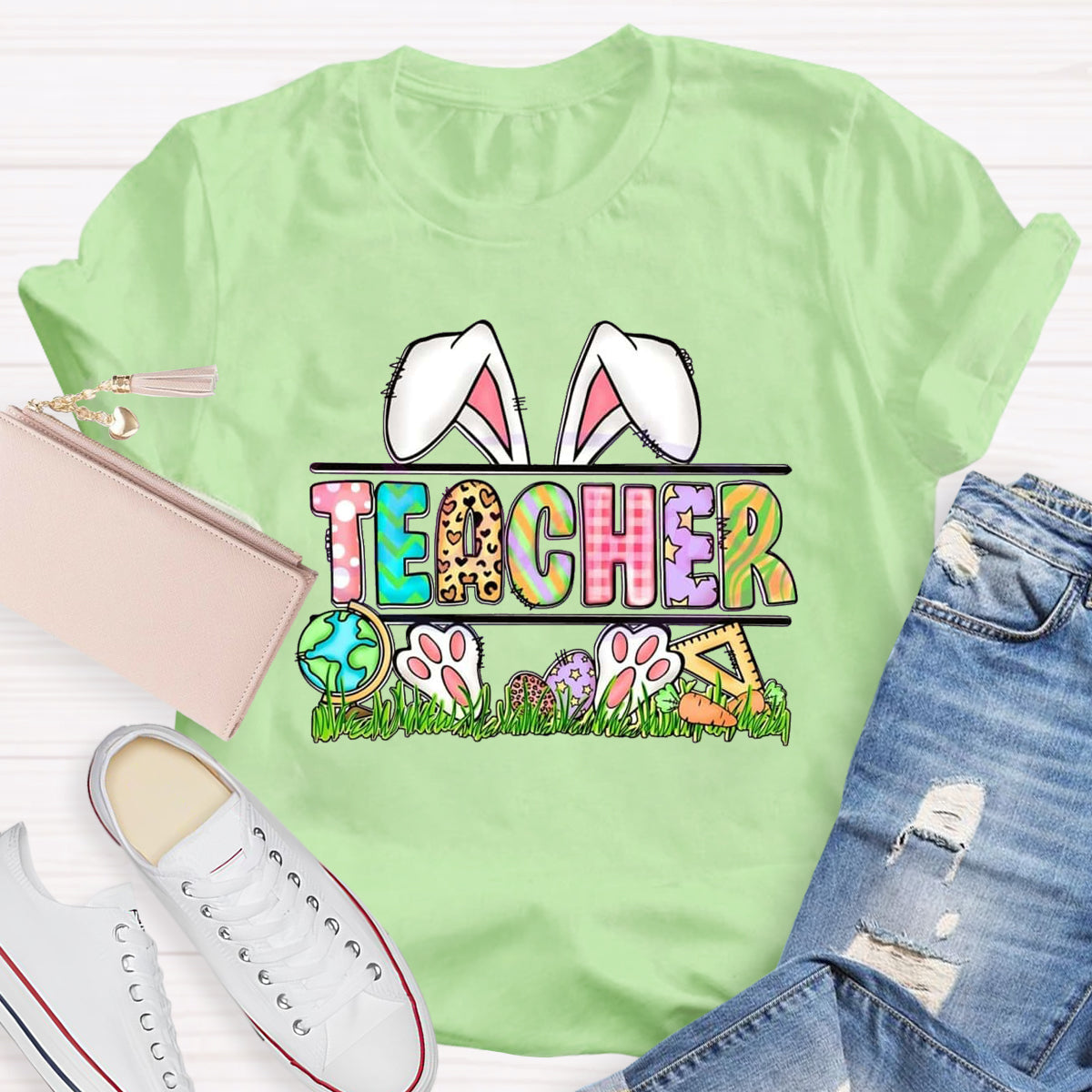 Teacher Easter Teaching My Peeps T-Shirt