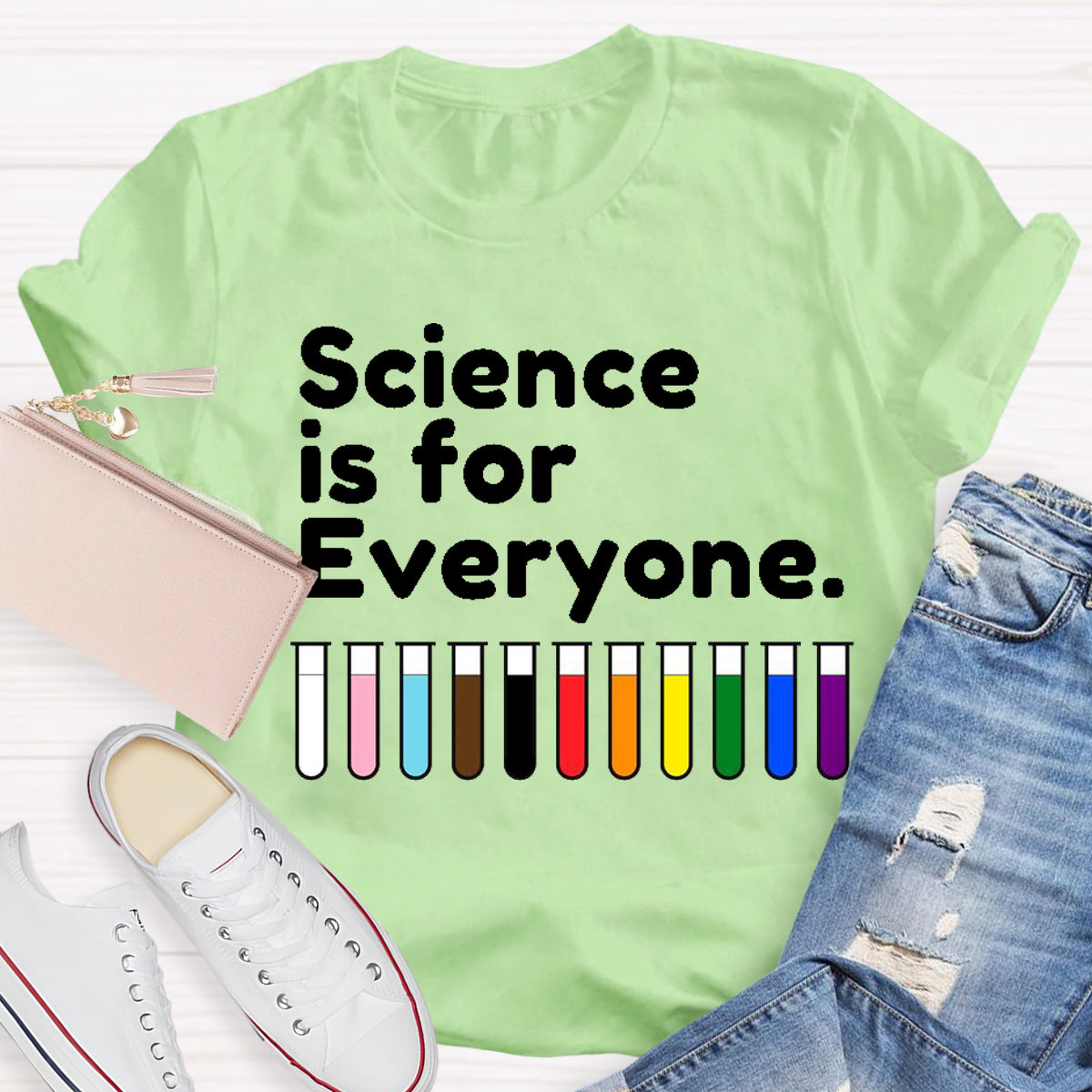 Science Is For Everyone Teacher T-Shirt