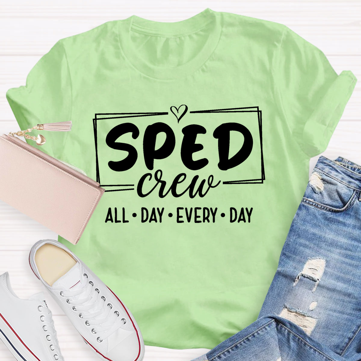 SPED Crew All Day Every Day T-Shirt