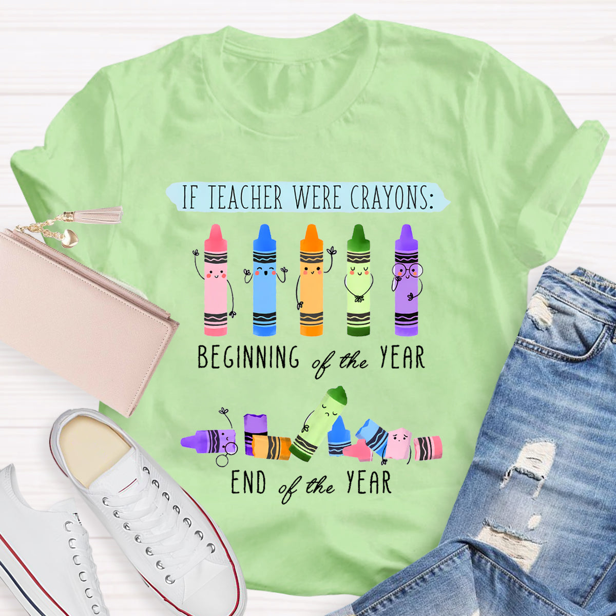 If Teacher Were Crayons Art Teacher T-Shirt