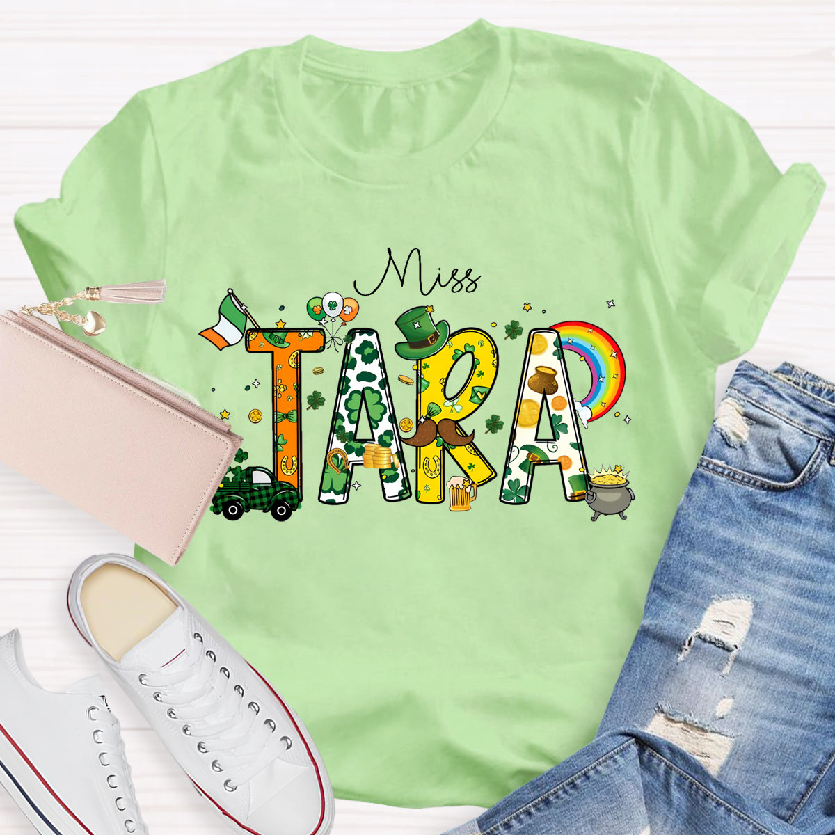 Personalized Name St. Patrick's Day T-Shirt