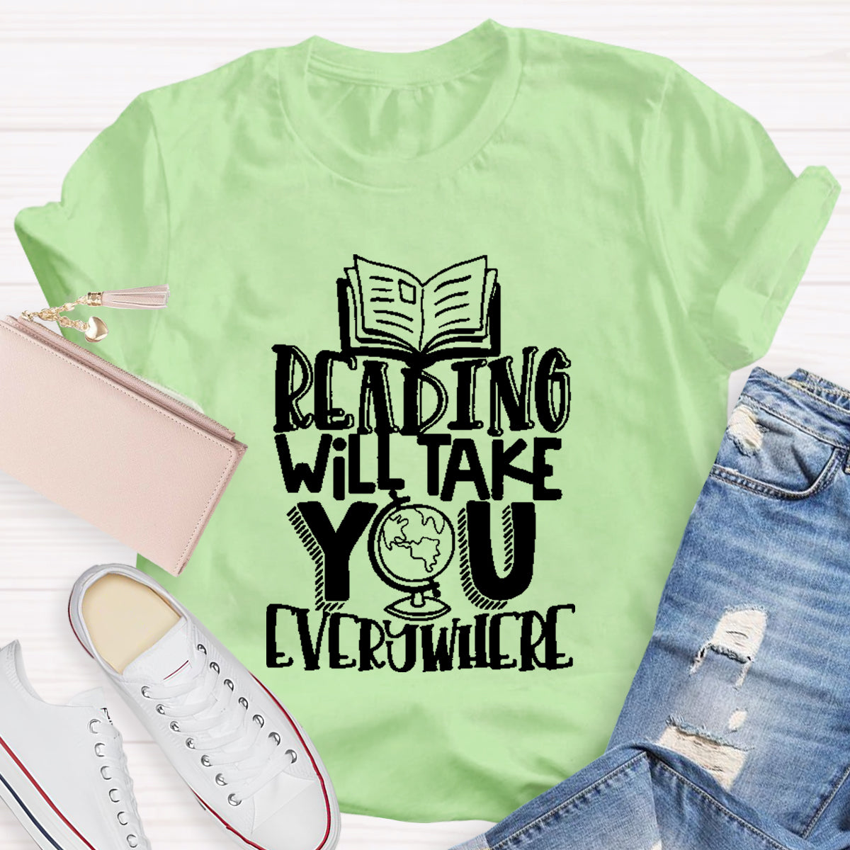 Reading Will Take You Everything T-Shirt