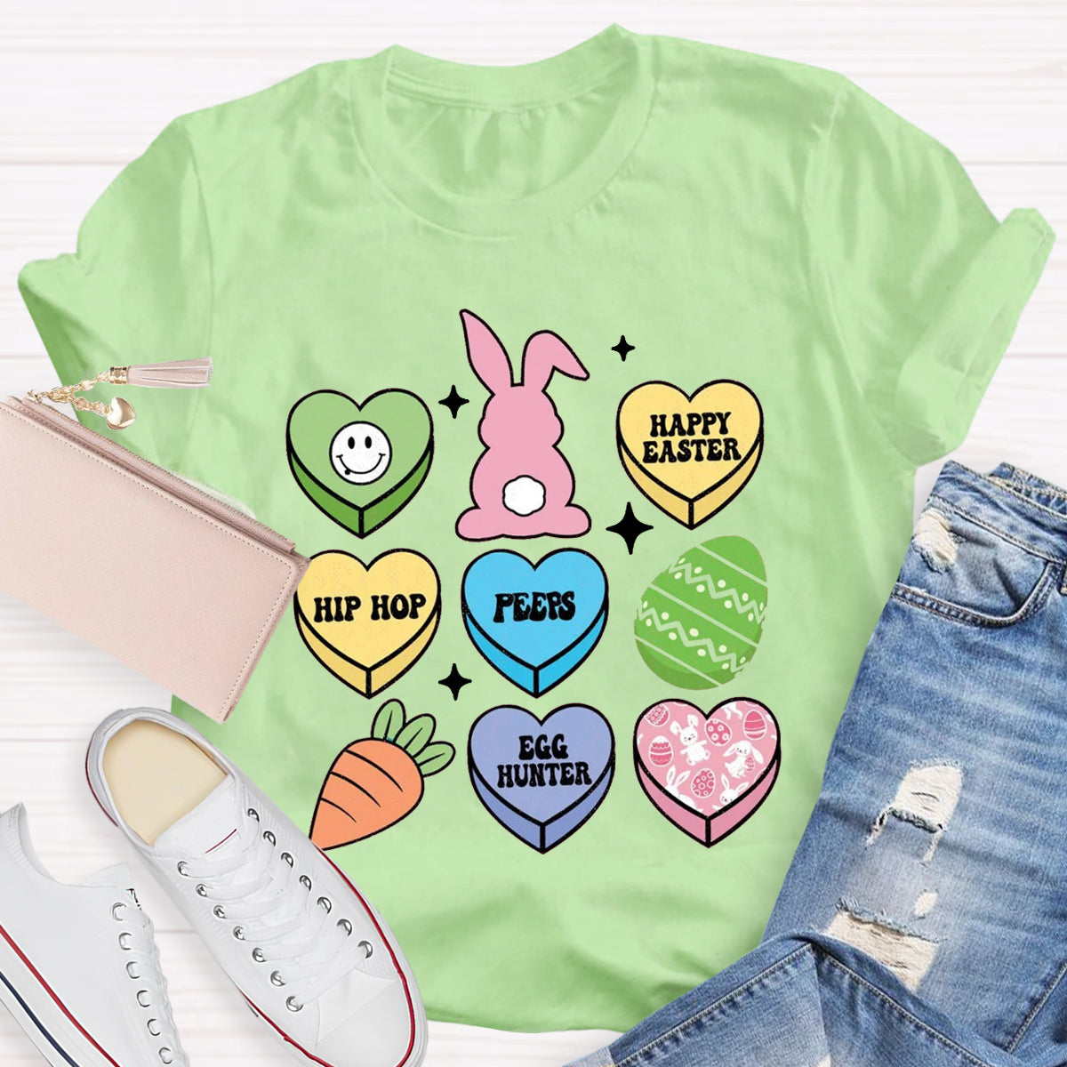 Happy Easter Cute Easter Bunny T-Shirt