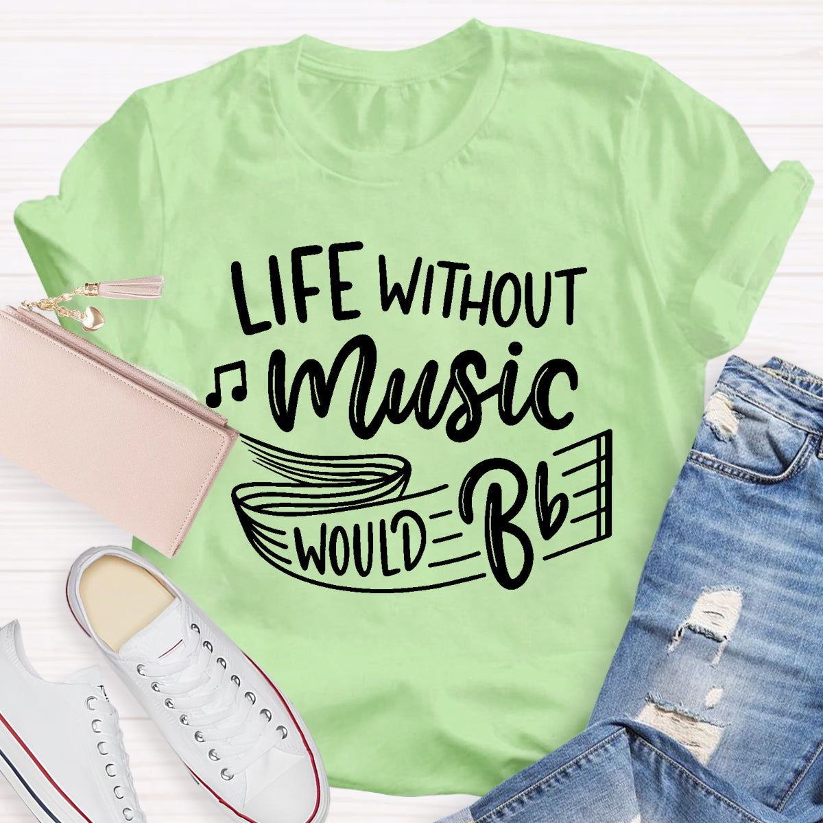 Life Without Music Would Be Boring T-Shirt