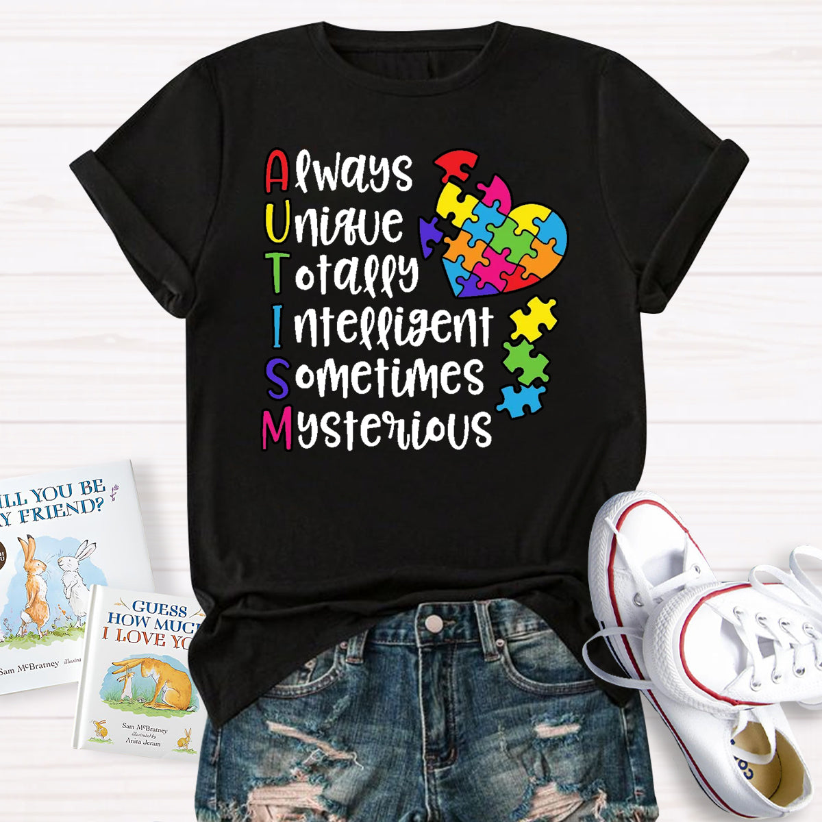 Autism Always Unique Totally Interesting Sometimes Mysterious T-Shirt