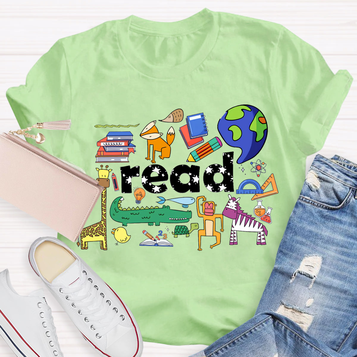 Read Children's Books Teacher T-Shirt