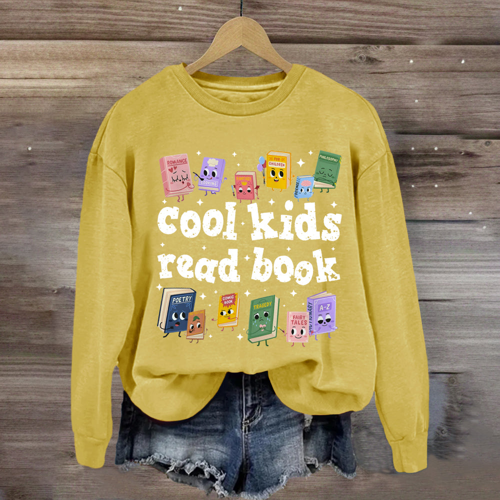 Cool Kids Read Book Sweatshirt