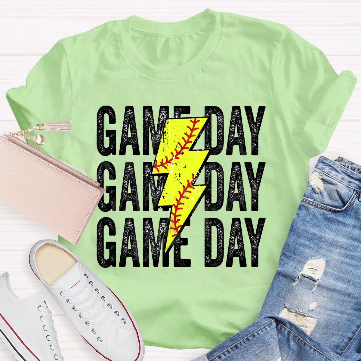 Game Day Lightning Bolt T-Shirt