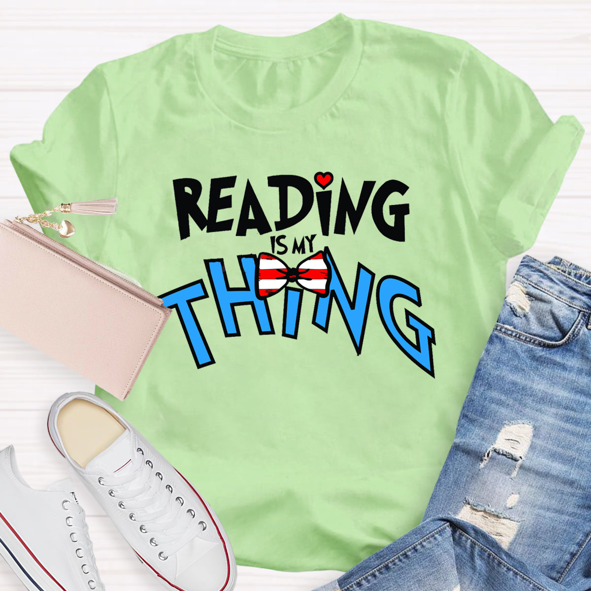 Reading Is My Thing Teacher T-Shirt