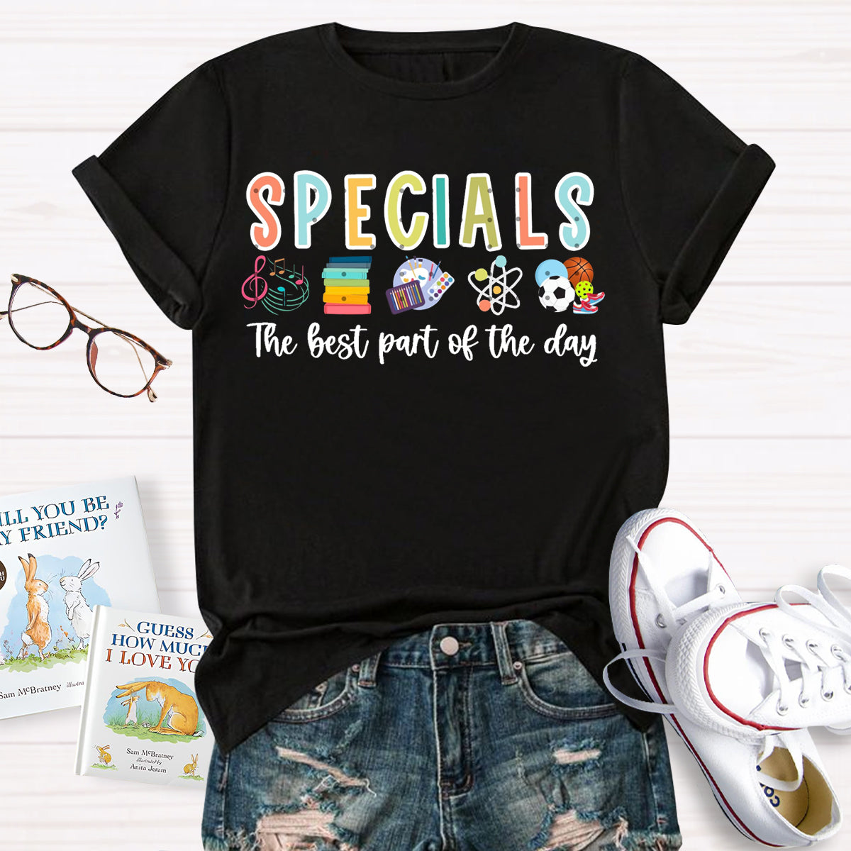 Specials The Best Part Of The Day Teacher T-Shirt