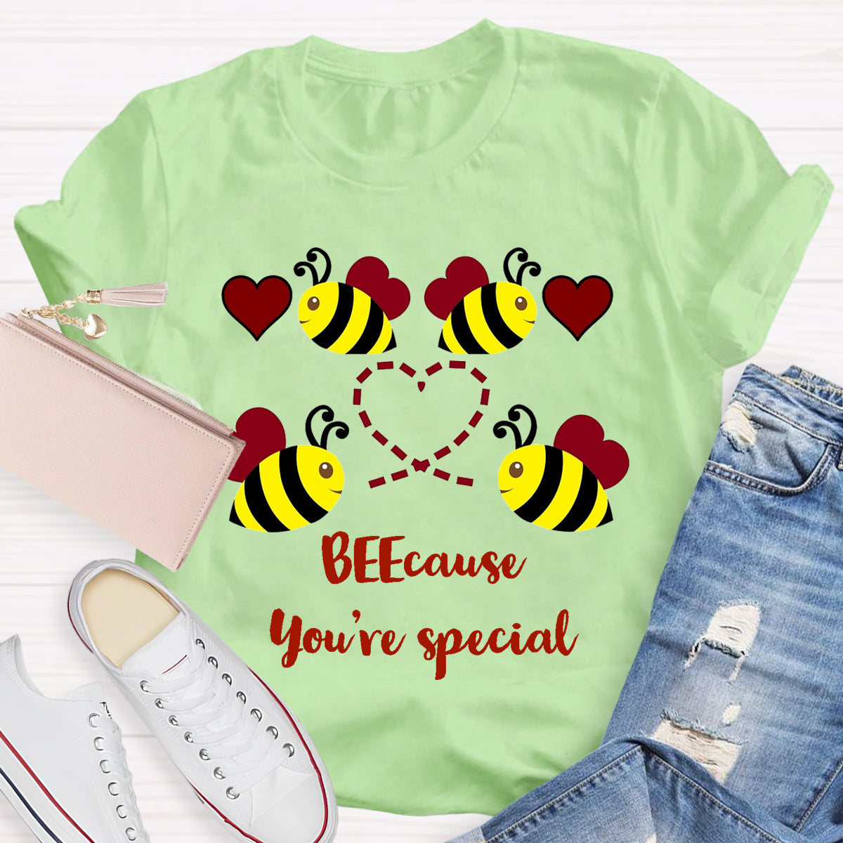 Because You Are Special Teacher T-Shirt