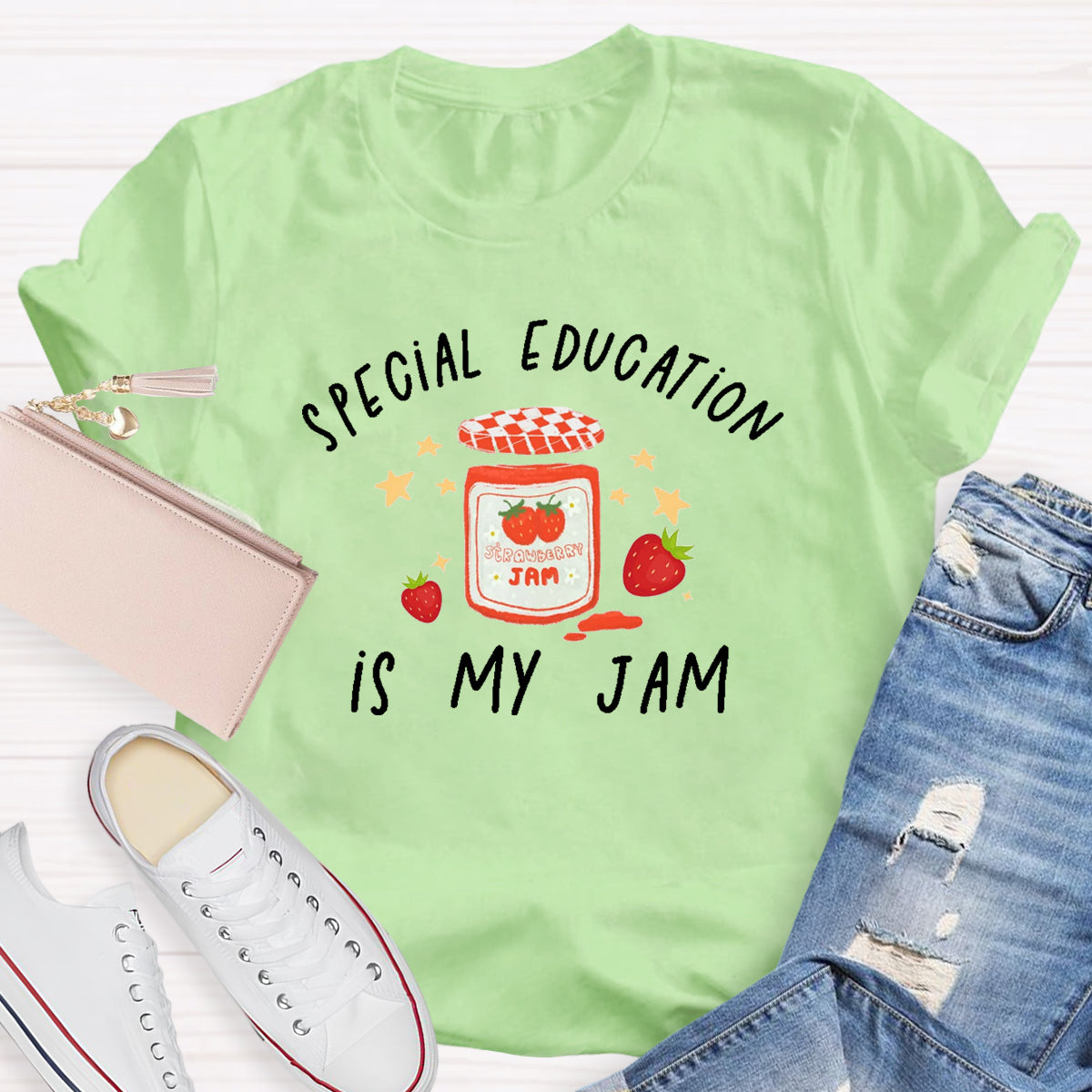 Special Education Is My Jam Teacher T-Shirt