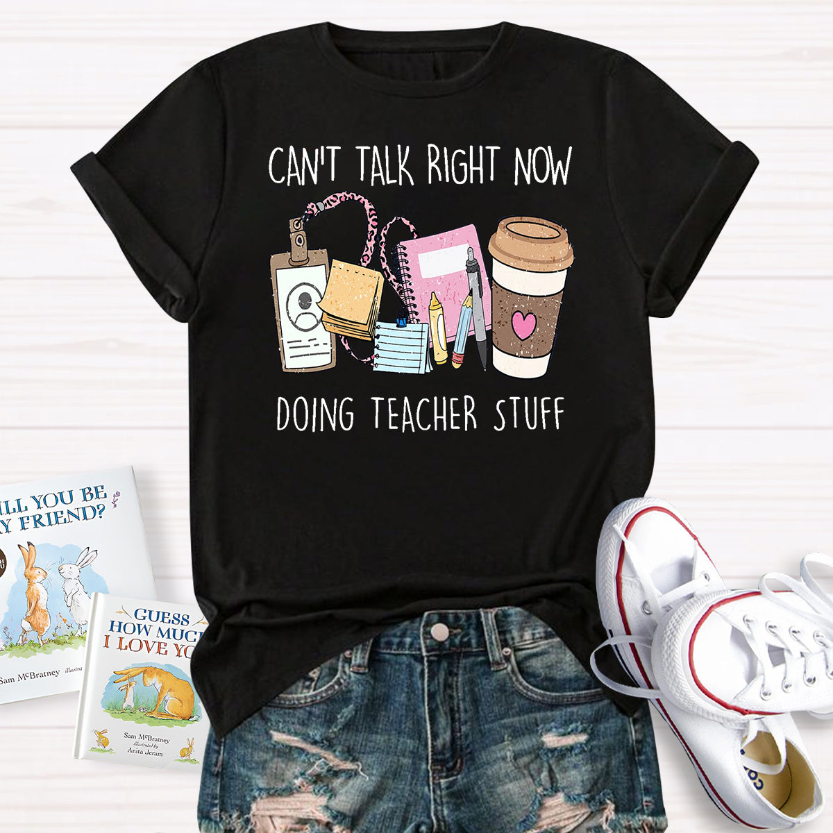 Can't Talk Right Now I'm Doing Teacher Stuff T-Shirt