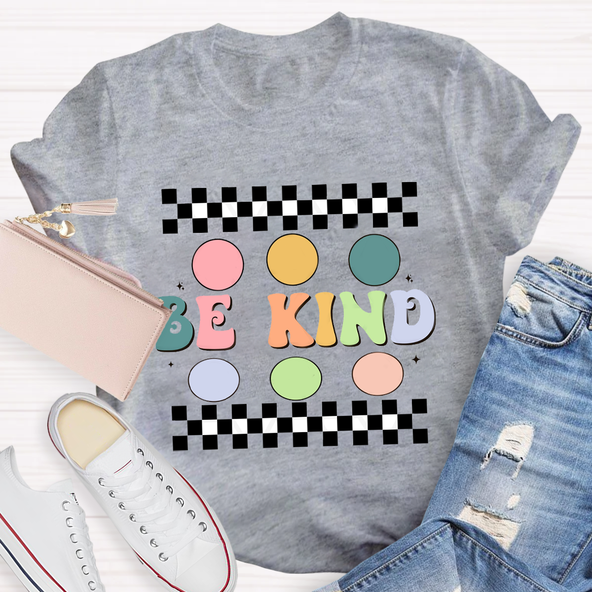 Be Kind Smiley Face TShirt