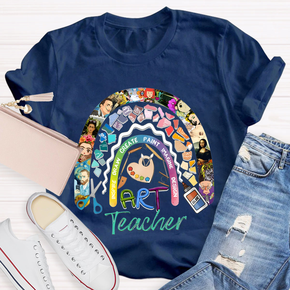 Art Teacher Design Teacher T-Shirt