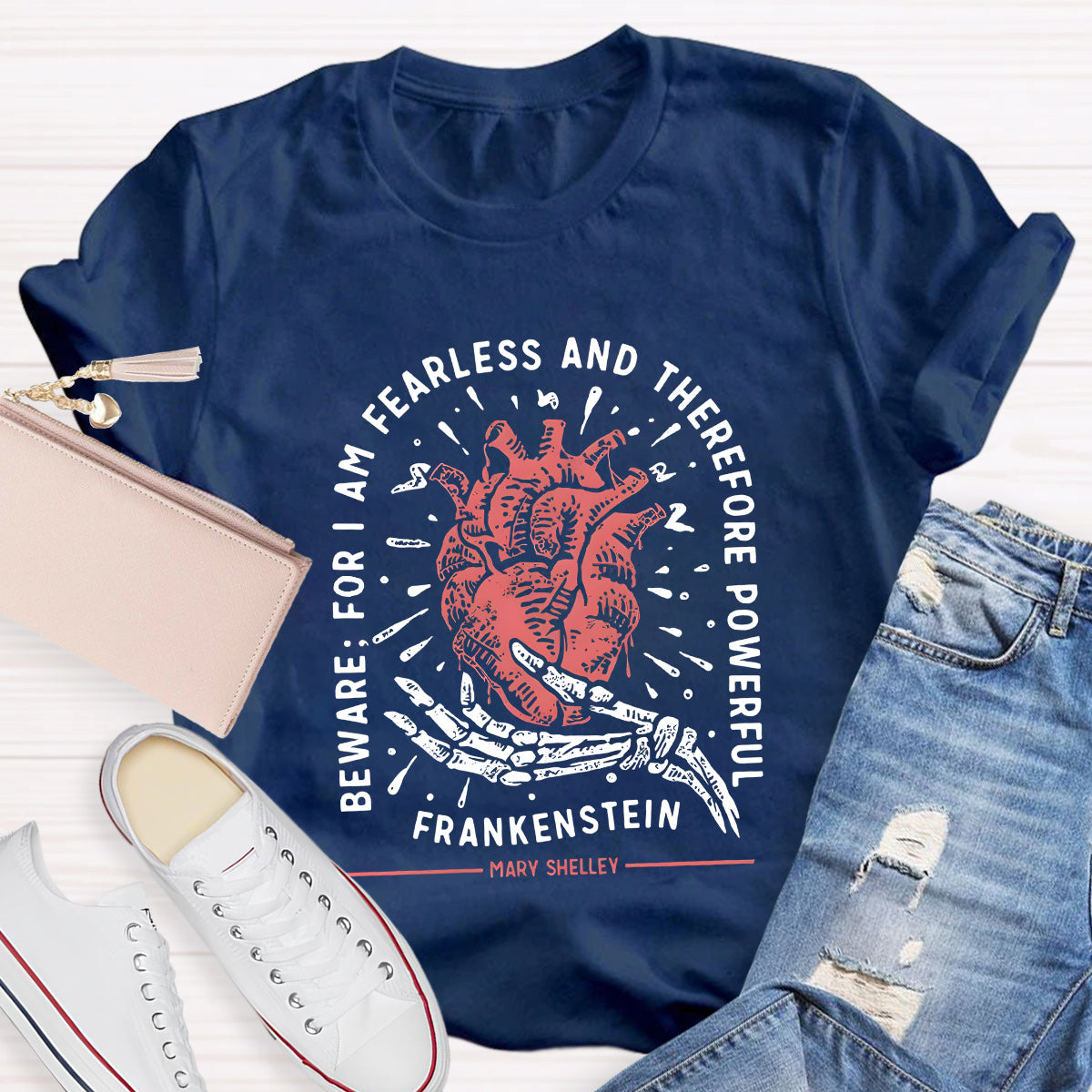 Beware For I Am Fearless Teacher T-Shirt