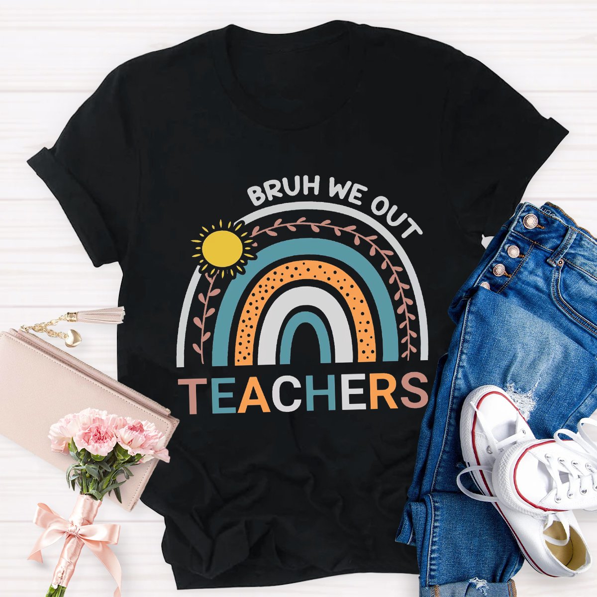Bruh We Out Teacher Shirt