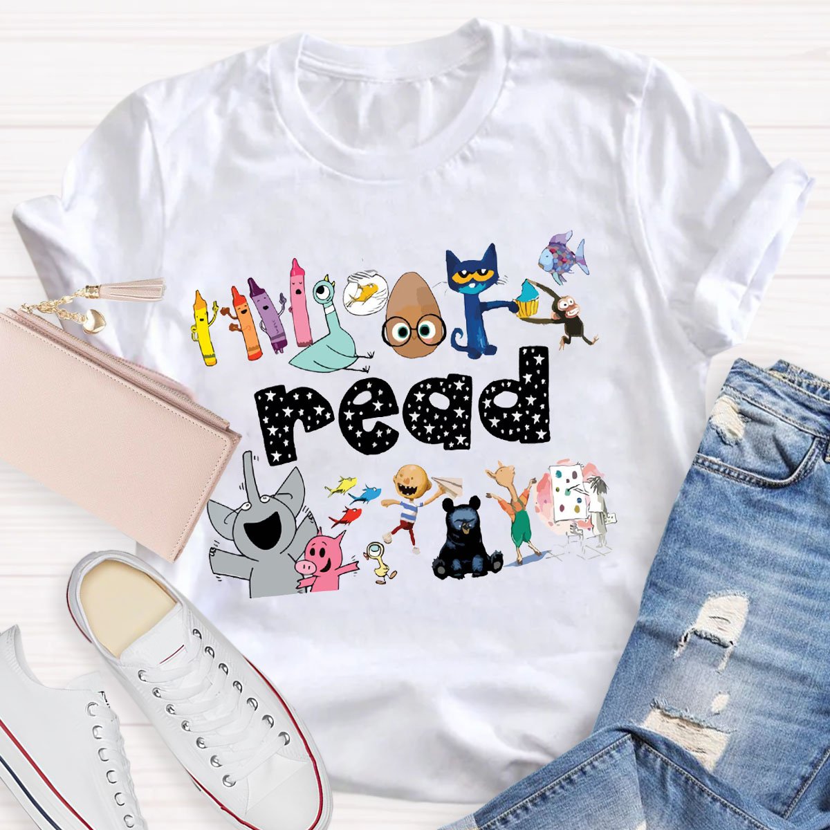 Read Children's Books Teacher T-Shirt