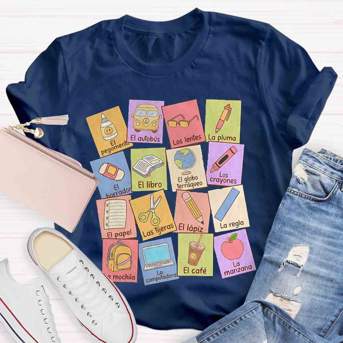 Cute Spanish Teach Spanish Teacher T-Shirt