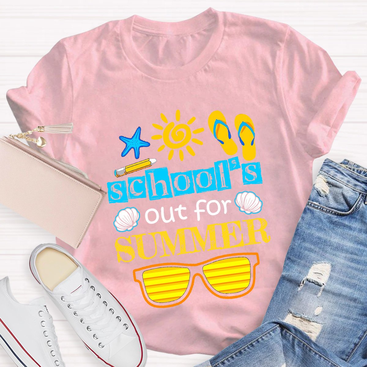 School's Out For Summer Teacher Shirt