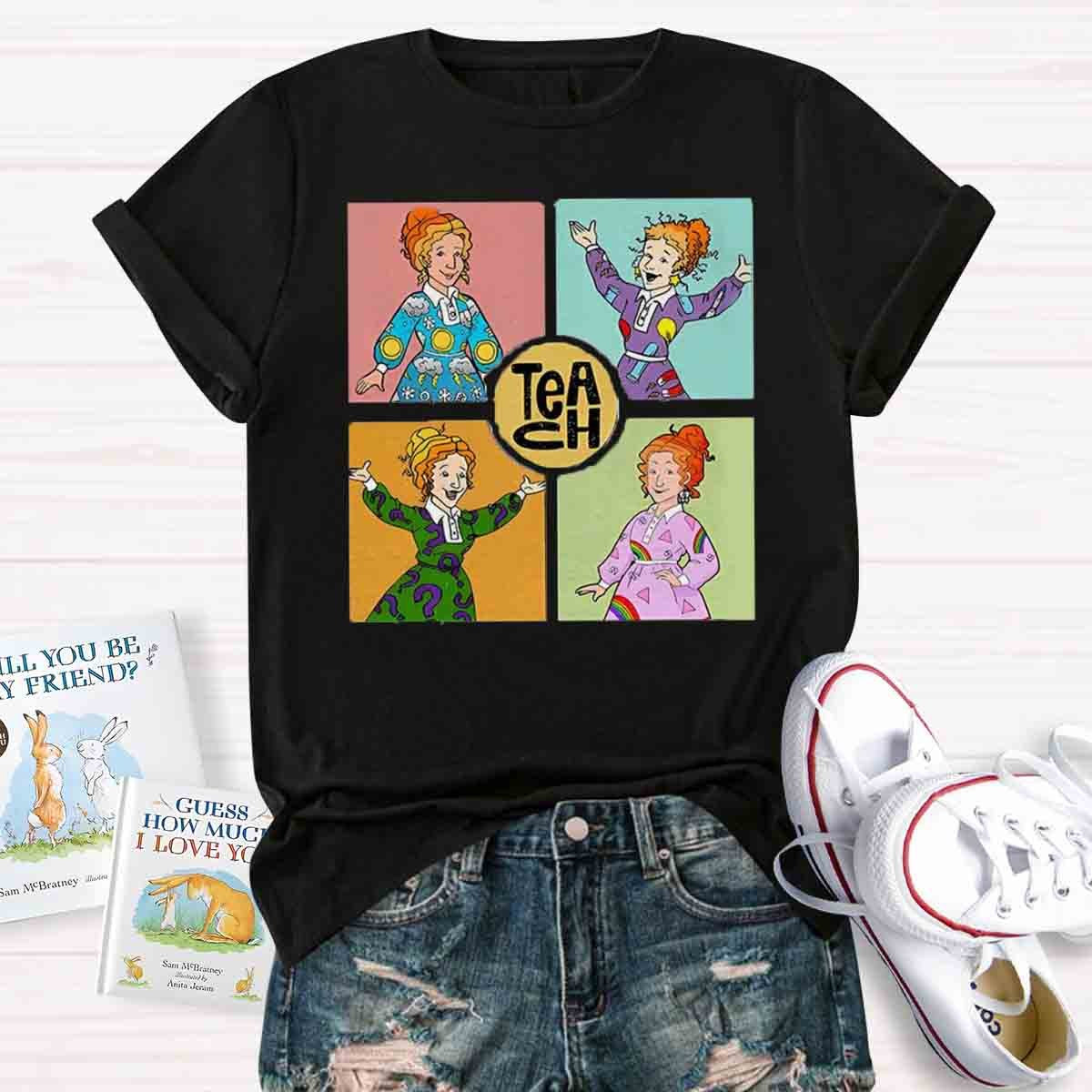 Teach Magic School Bus Teacher T-Shirt