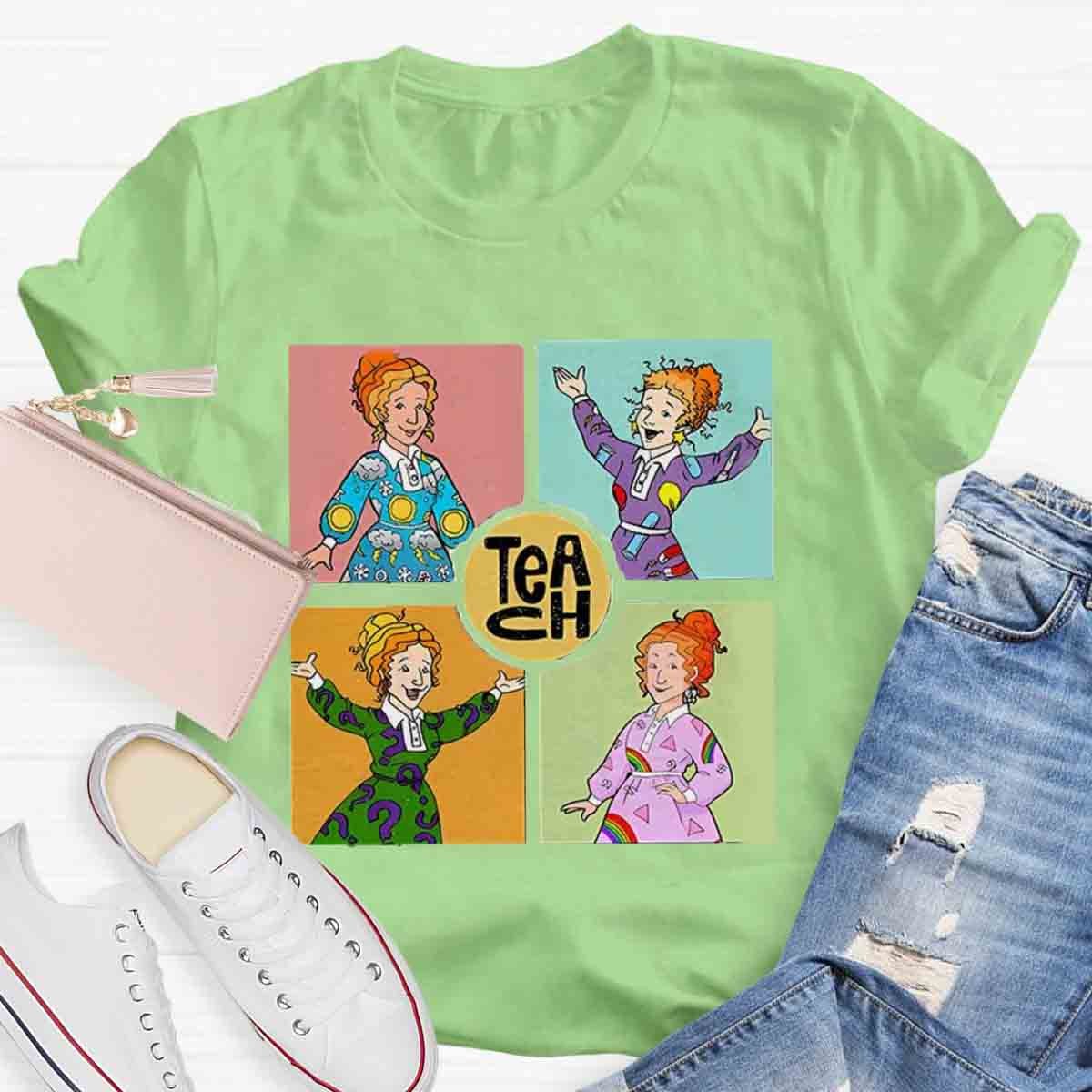 Teach Magic School Bus Teacher T-Shirt