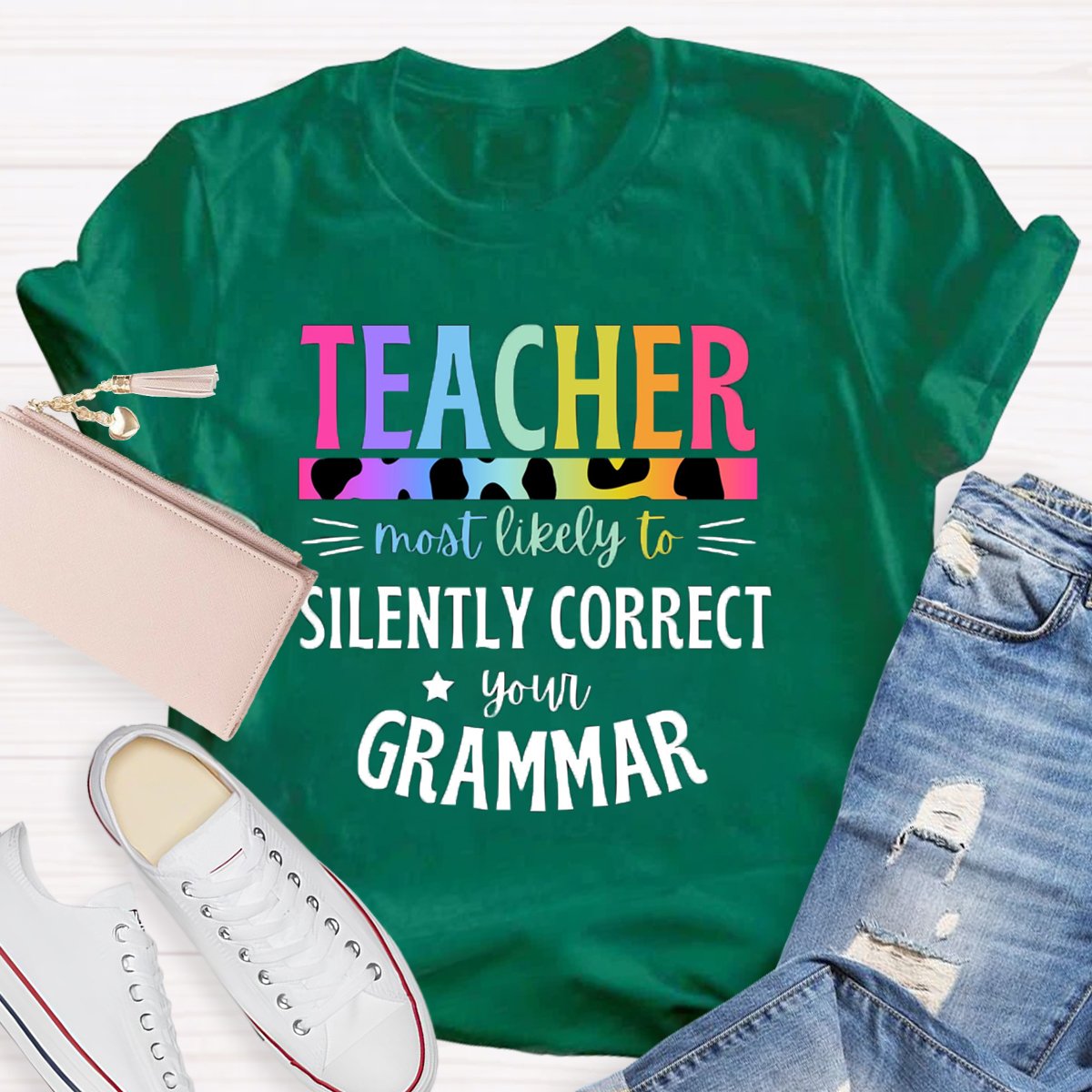 Personalized Text Teacher Group Most Likely To Shirt