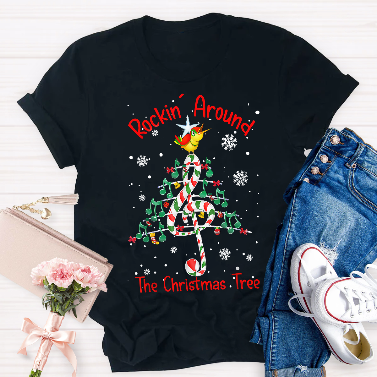 Rocking Around The Christmas Tree T-Shirt