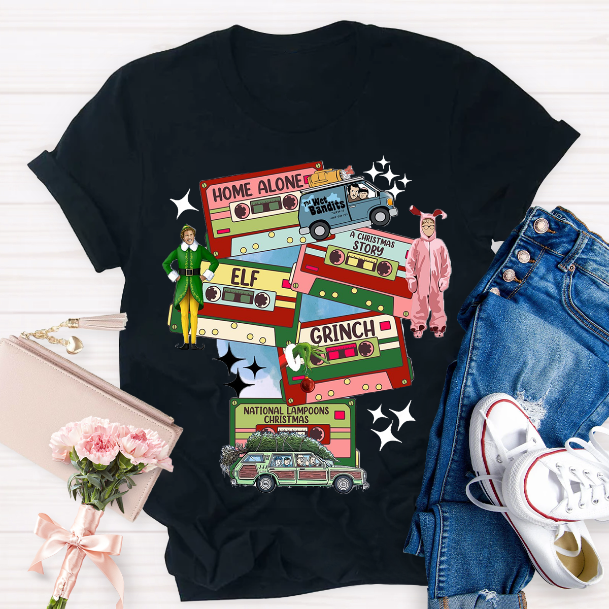 Christmas Movie Teacher T-Shirt