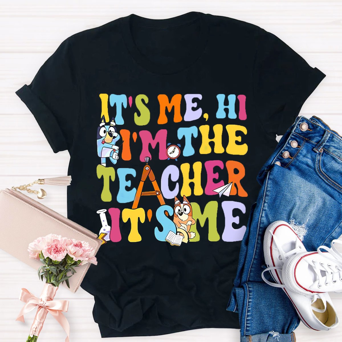 Its Me Hi I'm The Teacher T-Shirt