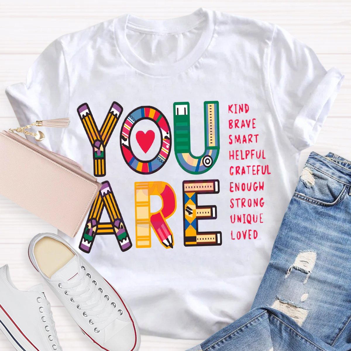 You Are A Grateful Back To School Teacher T-shirt