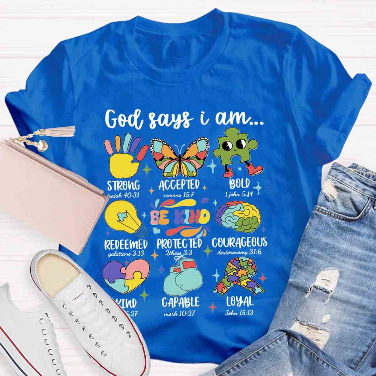 God Says I am a Teacher Shirt