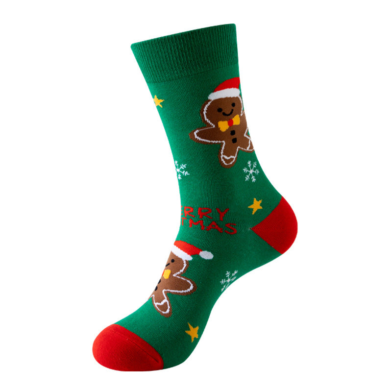 Snowman Santa Claus Socks