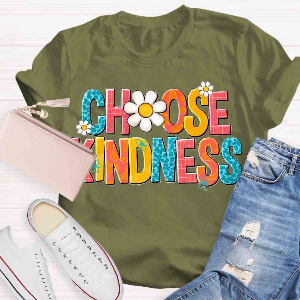 Choose Kindness Teachers T-Shirt