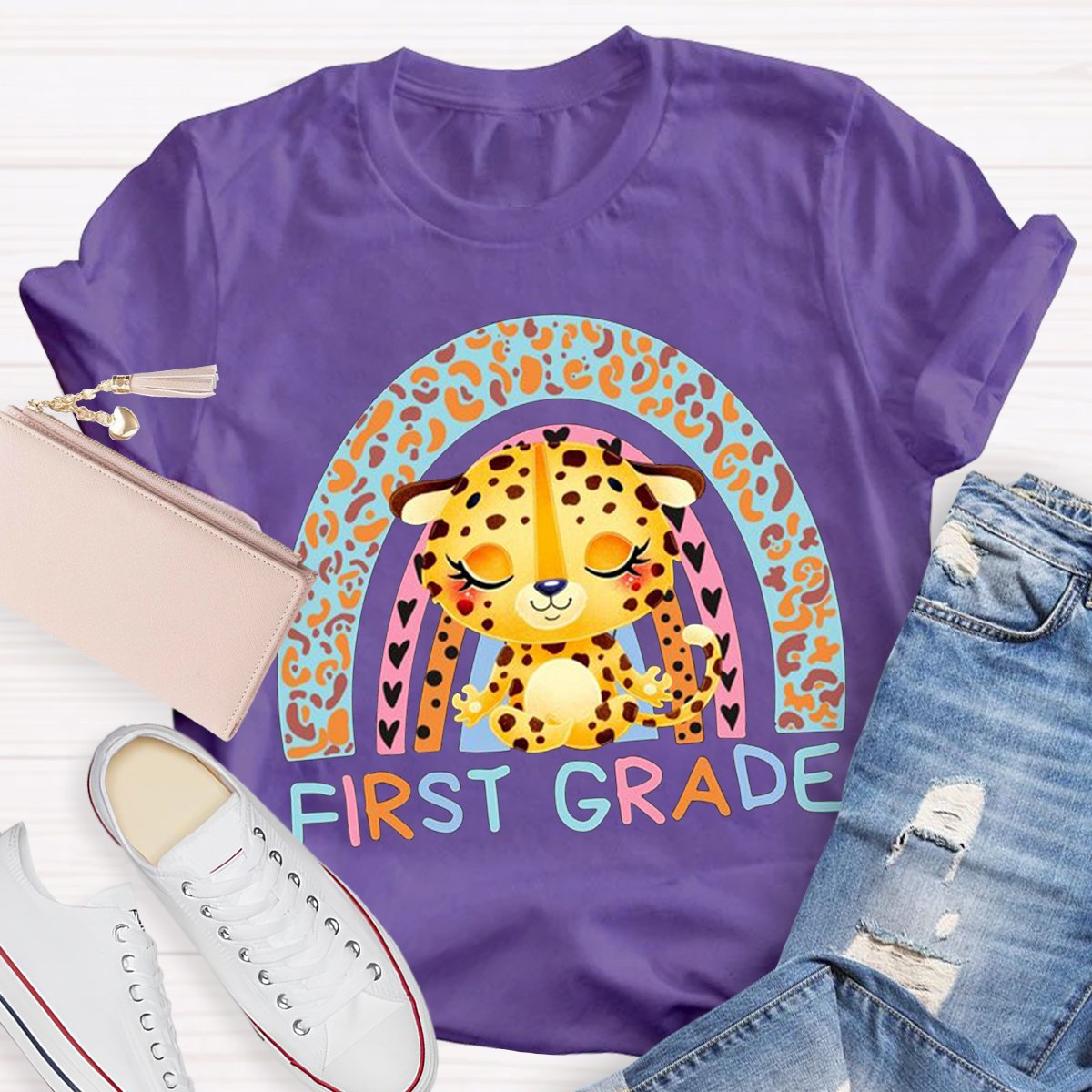 Personalized Grade Teacher Shirt