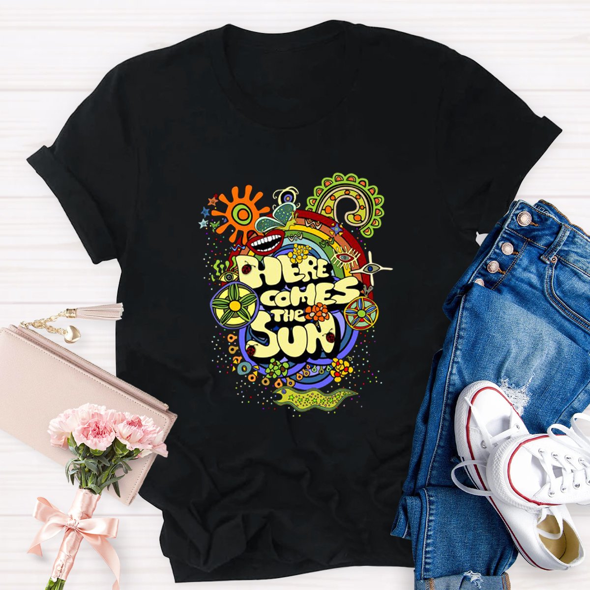 Here Comes The Sun Teacher Shirt