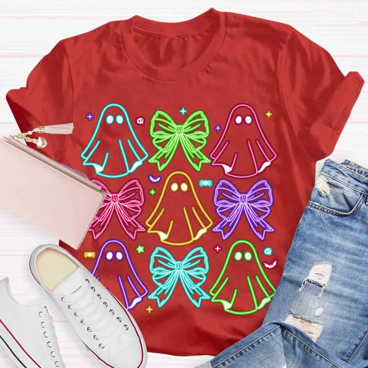 Halloween Ghost Neon Shirt